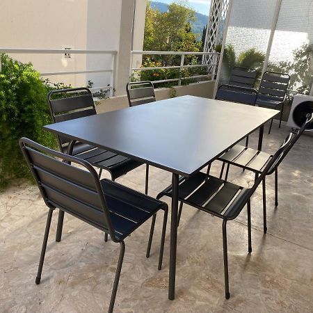 Terrasse Plein Sud - Chaleureux En Centre Ville 히에레 외부 사진